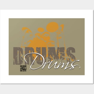 Drums 2 Posters and Art